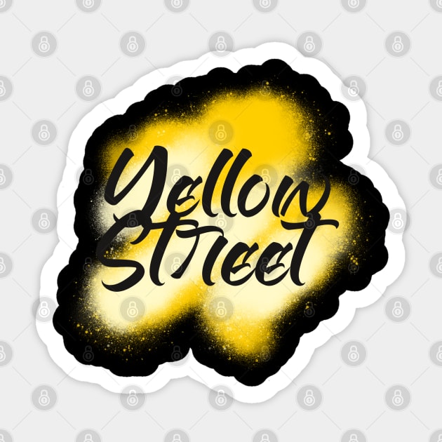 Yellow Street Sticker by Creative Town